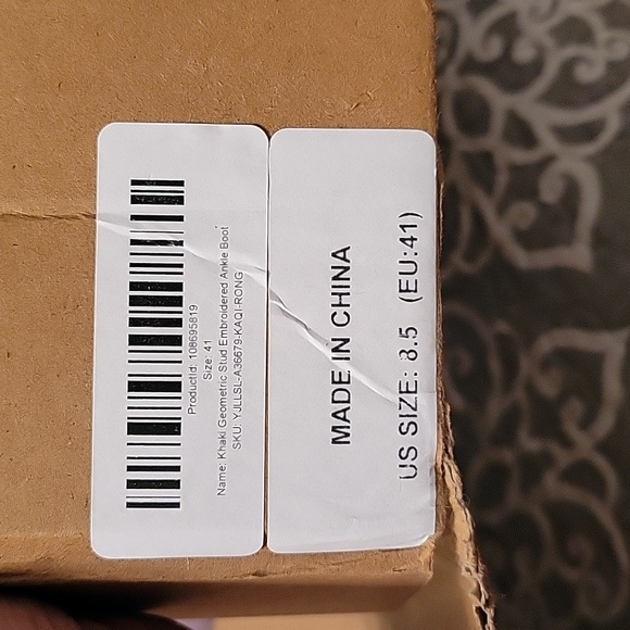 Ladies Ankle Boots 8.5 - Picture 5 of 5